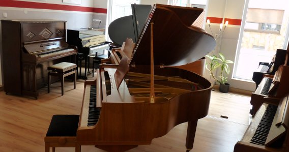 Laden von Piano Leisse mit Klavieren und Flügeln